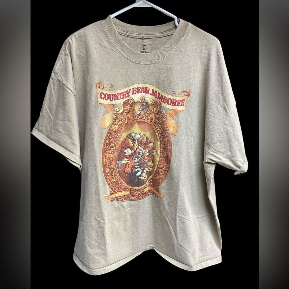 Authentic Disneyland Country Bear Jamboree Shirt Men XL -on a Hanes T.